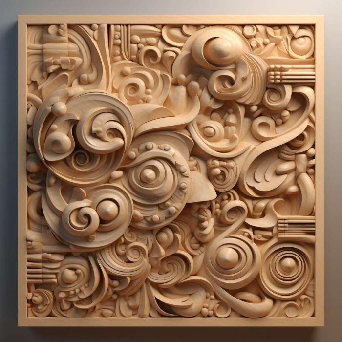 نموذج ثلاثي الأبعاد لآلة CNC 3D Art 